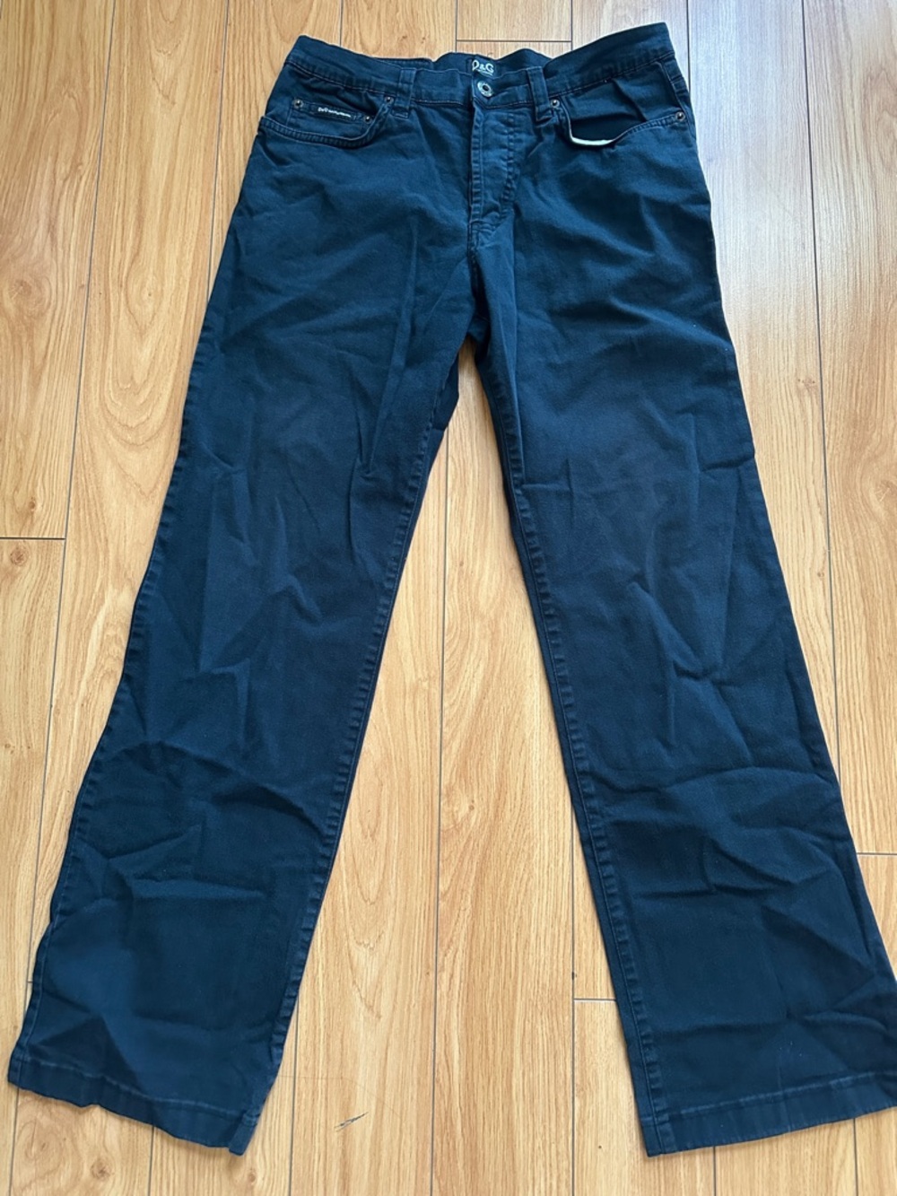 Dolce & Gabbana Black Denim Jeans